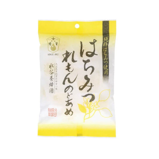 水谷養蜂場蜂蜜檸檬潤喉糖80g